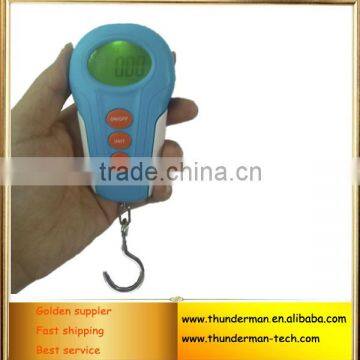 60kg digital Portable luggage scale with LED backlight