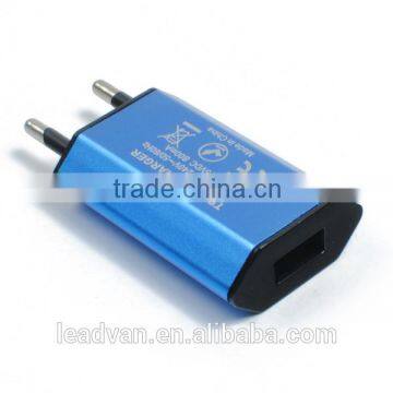 Compact Metal Wall USB Charger High Quality For 4GS/5GS Metal Wall USB Charger