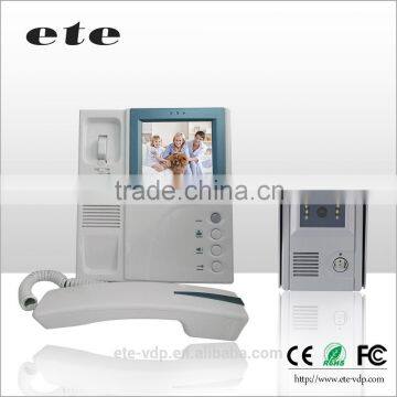 4" b&w Flat Crt Video Door Phone