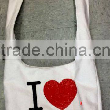 wholesale canvas shoulder bags stone wash cotton bag hippie bag