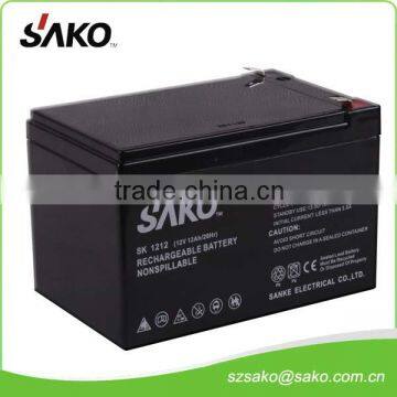 12V12AH VRLA Battery Maintenance Free with 5 Years Life Design l