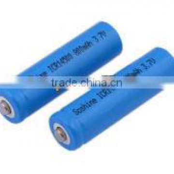 Soshine Li-ion ICR14500 800mAh 3.7V rechargeable battery (2-Pack)