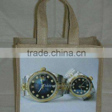 Jute Promotional Bag for watch