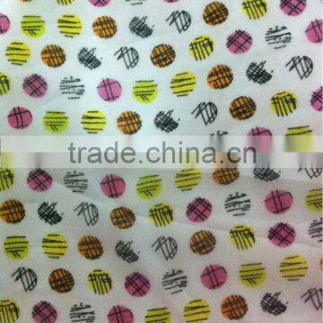 US$ 1/M up Chiffon Print Fabric Textile Stock Stocklot039