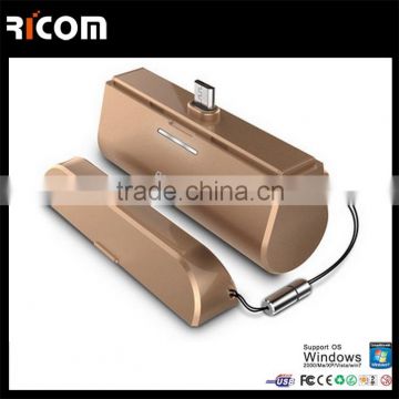 Ricom best price for one time user battery charger disposable power bank 2000mah for cellphone-PB111B--Shenzhen Ricom