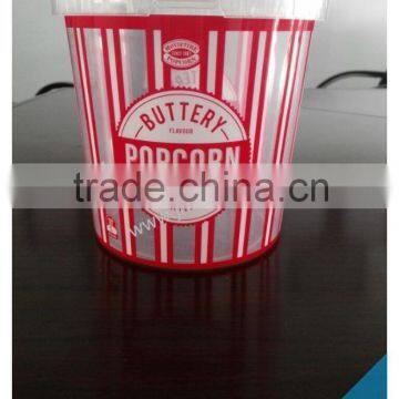 2016 JND plastic food grade cup of popcorn with FSSC22000 certified