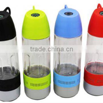 Hot Sale 400ml Waterproof Bottle Speaker Portable Bluetooth Sport Speaker Support TF Card With Compass on Top