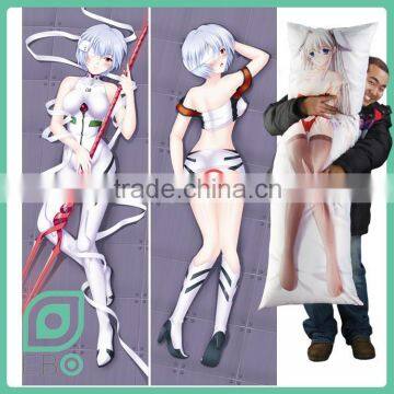 Anime hugging pillow hot girl body pillow custom design EVA Rei