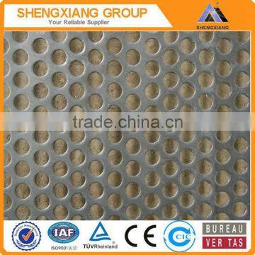 ISO 9001high quality slotted hole perforated metal mesh/micron hole perforated mesh