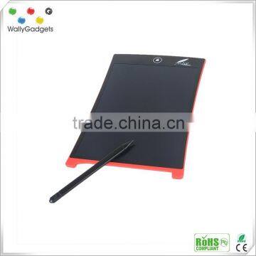 Wholesale Cute Grade AAA 8.5 inch With Stylus Wring Lcd Tablet Red Memo Pad For Children Office