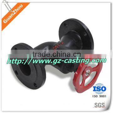 cast grey iron water&globe valve with machining