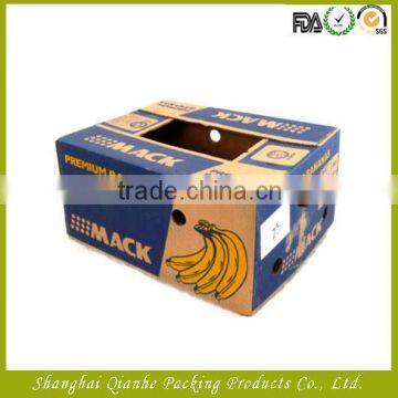 corrugated banana box for fruit packing box shipping                        
                                                Quality Choice