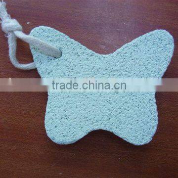 Butterfly shape pumice volcanic stone