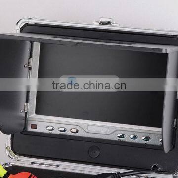 Fishing Line Camera 7" TFT LCD HD 800TVL 12Pcs Light Sun Shade+30M Cable Underwater Camera For Fishing photo-4