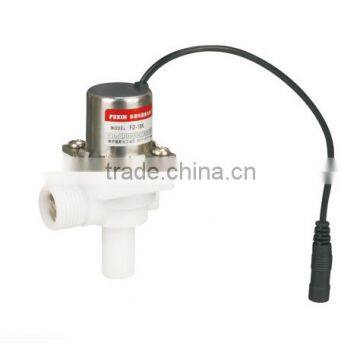 auto faucet electric solenoid water valve 6V plastic shut off valve for water