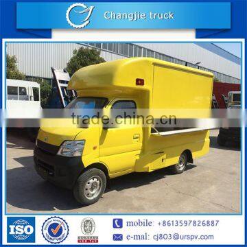 New design hot sale cheap price gasoline type mobile store/shop truck,mobile selling truck,snack food truck