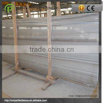 Chinese Marble With Crystal Wood Grey Stone