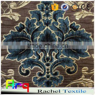 Classic European Lurex and chenille Curtain and cushions jacquard style fabric