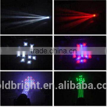 9pcs Rgbw 4in1 Led Matrix Effect Light Led Small Moving Head Matrix