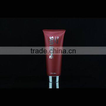200g Chinese red matte firming cream hollow large diameter cosmetic plastic tubes