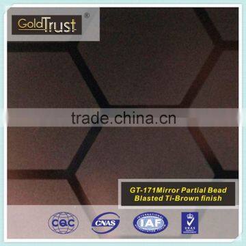 0.7mm China Titanium Color Stainless Steel Sheet Custom Design photo-6