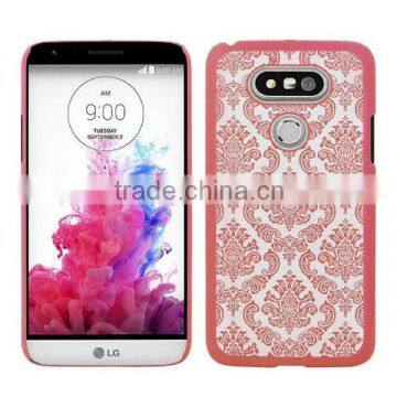 C&T Damask Design Ultra Slim Clear Hard Back Case Cover for LG G5 photo-6