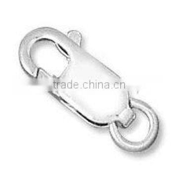 10mm silver lobster clasp