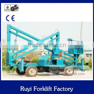 Automatic telescopic arm lift hydraulic boom lift