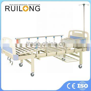 Luxury 2 Function ABS Board Manual Hospital Bed Supplies