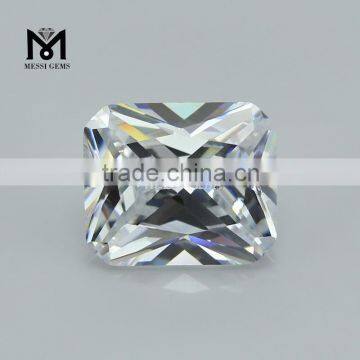 Messi Gems Wholesale White Octagon Princess Cut CZ Ebay Loose Gemstones