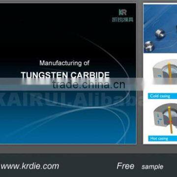 high precision die cementedtungsten carbide wire drawing dies