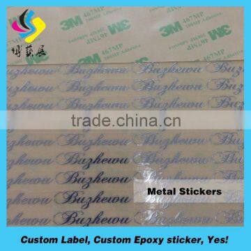 High Quality Gold Adhesive Chrome Letters Accept Paypal photo-6