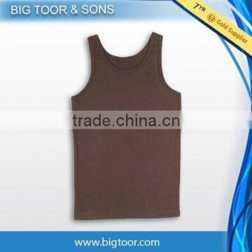 100% Cotton custom Gym Tanktops mens