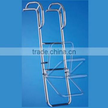 Stainless Steel 316 Bow Ladder Boarding Ladder With Sturdy Grips