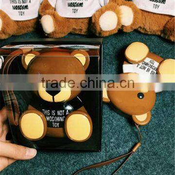 Lovely Teddy Bear 12000mah Portable Toy Power Bank photo-3