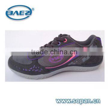 New arrival of women casual shoe 2016 with cow suede leather upper