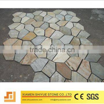 Exterior wall slate tile