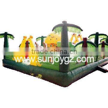 2016 Sunjoy animal amusement park inflatable equipments