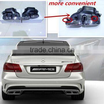 muffler tips for BENZ E-CLASS w222 ti ,w204 black series ,style