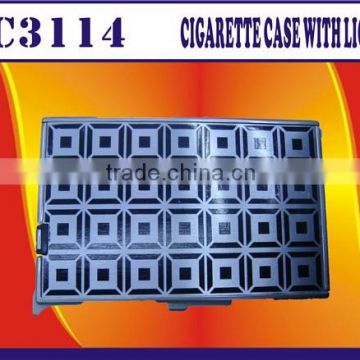 Newest factory sale modern cigarette box with lighter