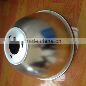 Custom spinning aluminum part for Industrial and mining lamp shade with competitive price