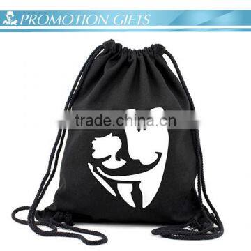 Sport cool recycle design drawstring bag for hiking