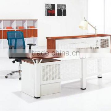 TG007 new modern office furniture reception desk with stainless steel leg