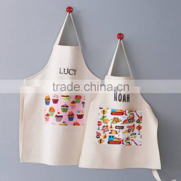 hot design 100% cotton printed kitchen apron uniform manufacturer for cooking