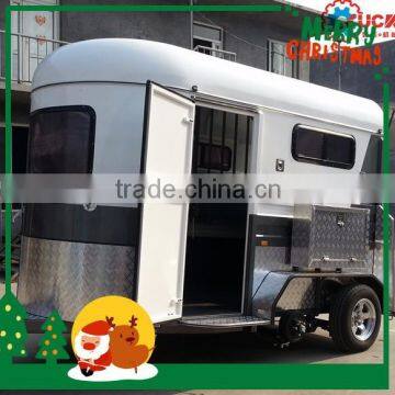Angle load and striaight load horse trailer for sale