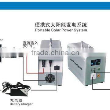 1.5 kw Portable off grid solar power system for small homes with standard configuration