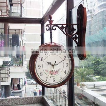 double side antique wall clock