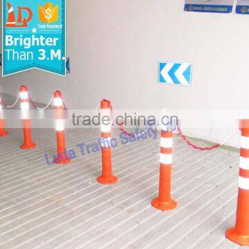 Heat-resistant EVA Traffic Posts Barriers With Flange Base photo-5