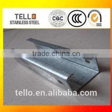 ex-factory price U profile slotted steel