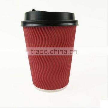 4oz-20oz Anqing High Quality Printed Ripple Wall Paper Coffee Cups photo-2